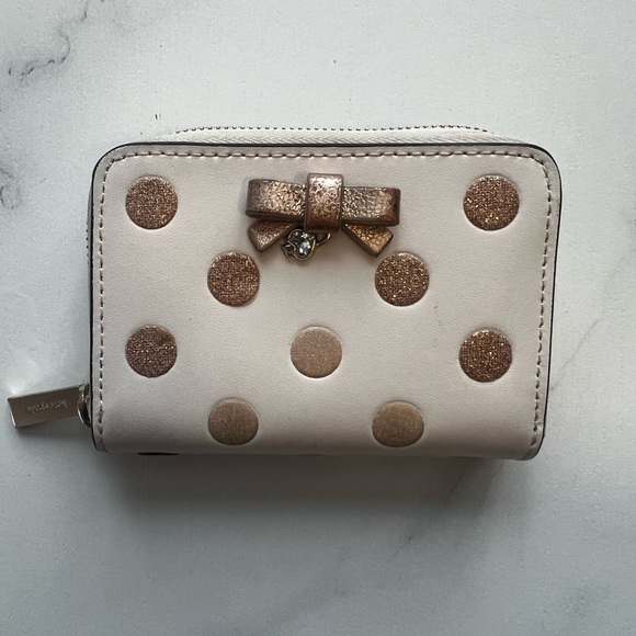 kate spade Handbags - Kate Spade Wrapping Party small zip card case